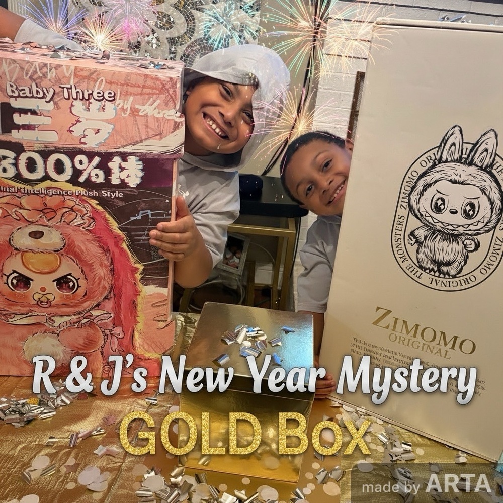 🔥👑✨ R&J NEW YEAR MYSTERY GOLD BOX ✨👑🔥